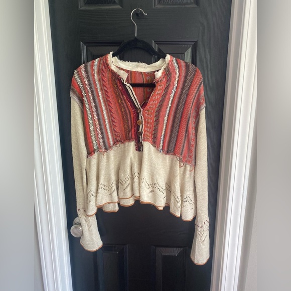 Free People “Meadow Lakes Sweater”-Size XS - Picture 3 of 11